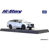 Hi Story 1/43 Subaru LEVORG STI Sport (2020) STI Sport Parts Ice Silver Metallic Finished Product