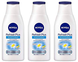 Nivea Body Cream Refresh Plus Whitening 150ml [Set of 3]