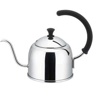 Miyazaki Seisakusho MCO-1 Miyacoffee Coffee Pot, 0.3 fl oz (0.9 L), Induction Compatible, Mirror