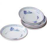 Plate Plate: Arita-yaki TOTAL HAND-PAINTED Korinkin Kirin kiln reception set (26.2, Bakeware 1 Piece 15.3 cm Plates Set of 5)