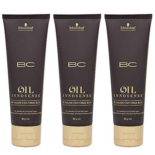 [X3 piece set] BC Oil Innocence Insalon Continue Rich 80g Schwarzkopf