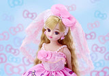 Licca-chan Doll LD-13 Hello Kitty Daisuki Wedding Dress Licca-chan