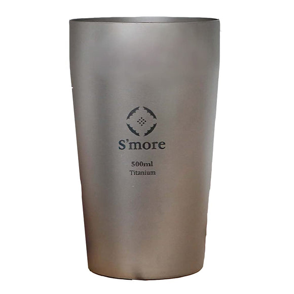 S'more Titanium Tumbler Double Tumbler, Titanium Cup, Double Wall Construction