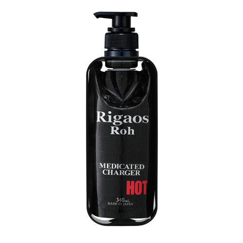 Rigaos Low Medicated Scalp Care Charger HOT Dispenser Set (340mL)