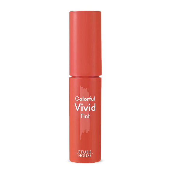 ETUDE Colorful Vivid Tint OR203 Ice Persimmon [Lip, Lipstick, Tint] 4g