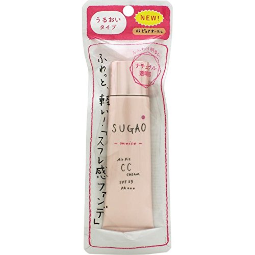 Sugao Air Fit CC Cream Moist Pure Ocher SPF23 PA+++ 25g