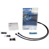 Swage LINE (Swedge Line) Front Brake Hose Kit Aluminum (Plated/Black) Black Moke Horse CRF250L [MD38] [HTRC3]