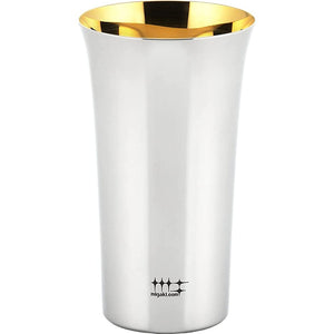 Yoshikawa YJ2829 Beer Cup, 6.4 fl oz (190 ml), Single Bite Beer (Gold Plated Finish), 1 Piece Shinzukate