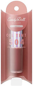 CandyDoll Care Oil Tin Lip <504 Peach Brown>