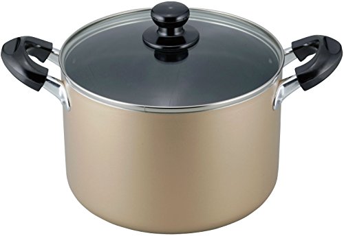 Peaceful fraise two-handed pot simmered curry stew pot oraraka pot 22cm large size IH compatible fluorine resin processing OR-7125