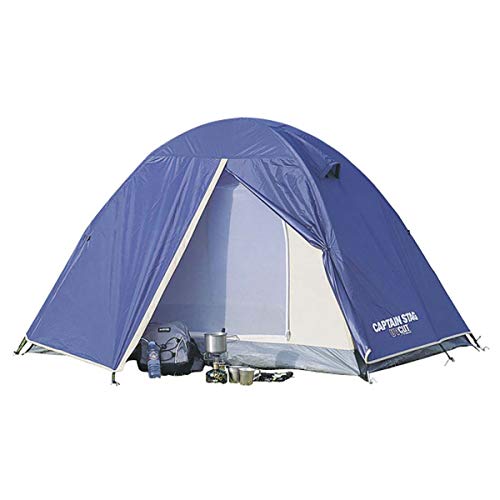 Captain Stag Rivero Touring Tent, UV M-3119, Domed, For 2 People, Waterproof, For Motorcycles, Bicycles, Lightweight, Compact Design, Bag Included