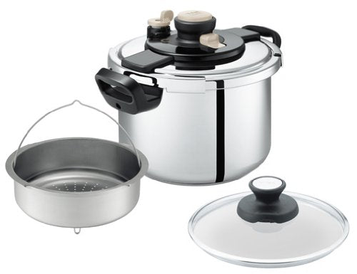 Tefal One-touch Opening and Closing Pressure Cooker Crypso Claire Plus 6L P4310732