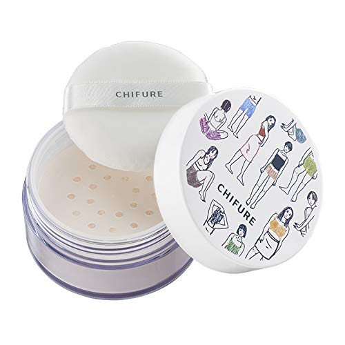 Chifure [Limited design] Loose powder (with puff) 2 Pearly Lucent 20g 1 piece