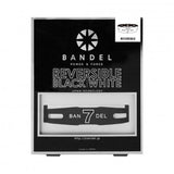 BANDEL Number Bracelet Reversible Model (Genuine) Black/White Reversible, No.1 to No.9, Power Processing, Japan Technology
