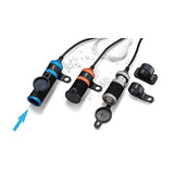 KIJIMA 304-6244 USB Charger, Twin Port 2, Blue