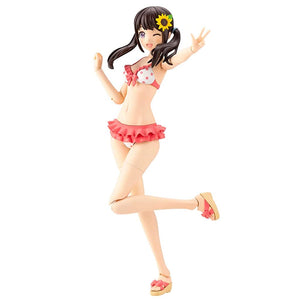 Sosai Girl Garden Yuuki Madoka [Swimsuit] Total Height Approx. 6.0 inches (153 mm), 1/10 Scale Plastic Model