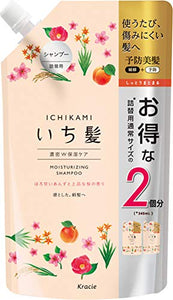 Ichikami Dense W Moisturizing Care Shampoo 2 Refills 680ml