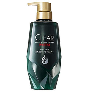 CLEAR FOR MEN Total Care Scalp Conditioner Pump x 3 pieces