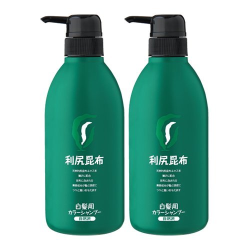 Rishiri Color Shampoo Set of 2 Value Size (Black)