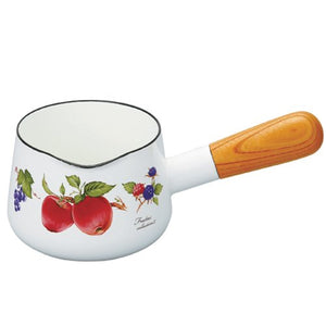 Fuji Hollow Fruitus Collection II IH 200V Compatible Milk Pan 12cm (0.75L) FTC-12M