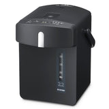 Iris Ohyama IAHD-122-B Electric Pot, Microcomputer Type, 0.6 gal (2.2 L), Heat Retention Temperature Adjustment, Safety Lock Function, Removes Calces, Black