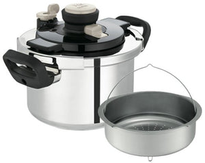 Tiffal One Touch Opening and Closing Pressure Cooker Crypso Claire 4L P4310431