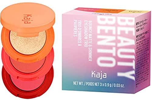 Kaja Beauty Bento [06 Poppy Champagne] Eye Shadow Trio