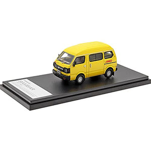 Hi Story 1/43 Subaru SAMBAR 4WD (1980) Signal Yellow Finished Product