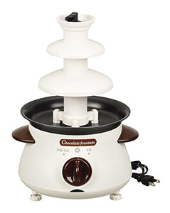 Pearl Metal Little Rich Electric Chocolate Fountain M White D-308