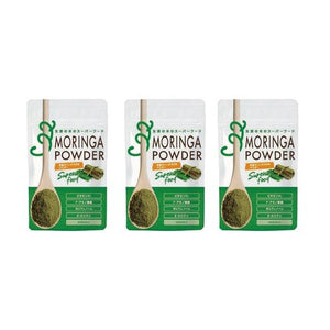 Tree of Life Organic Moringa, 100 Powder, 2.8 oz (80 g) x 3 Bags