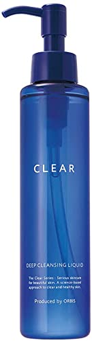 ORBIS Quasi-drug Clear Deep Cleansing Liquid For Acne Skin Makeup Remover Skin Care Makeup Remover Bottled 150mL