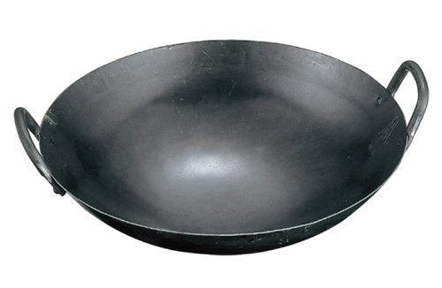 YAMADA Iron hit the Chinese Both Hands Pot 39 cm (Thick 1.2 mm)