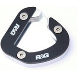 R & G (R & G) Kick Stand Shoe Aluminum/Stainless Steel Silver/Black GSX1250FA (-13) BANDIT1250 ABS [Bandit] (07-) RG-PKS0014SI