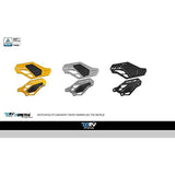 DIMOTIV DMV Footrest Plate (FOOTREST PLATE) YAMAHA YZF-R25 / YZF-R3 Gold DI-FP-YA-02-G