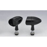 KIJIMA 219-1115 EEVES TURN Signal, Black Body, Smoke Lens, 12V 23W, 2 Pieces