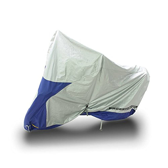 DirtFreak: DRC Bike Cover Off-Road Medium SLV/Blu D57 --01-101