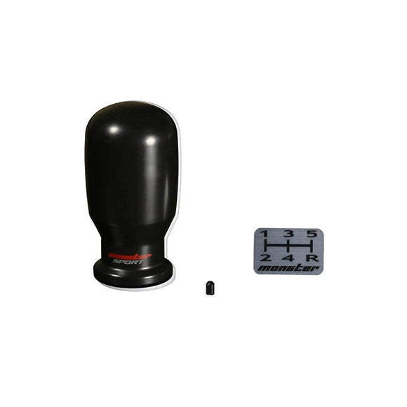 MONSTER SPORT 831121-7350M Shift Knob, B Type (Stick Type), Black, Insertion Type, Alto Works Ha36s, Other Mt Vehict