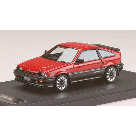 MARK43 1/43 Honda Ballard Sport CR-X Si (AS) With Infinity CF-48 Wheel Red