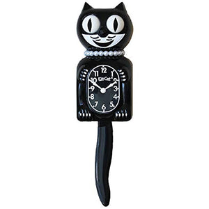 Kit Cat Clock Lady Classic Black