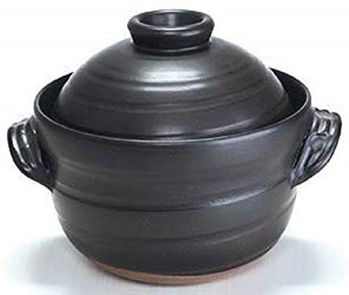 Shin Daikuro, Rice Pot, 6 Mixed Cooking (Double Lid), Wankoyaki