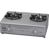 Rinnai RTS-336-2FTS(SL) L-LP Cooktop, Double Burner Stove, Compact, Width 22.0 inches (56 cm) (For Propane Gas), Left High Calorie