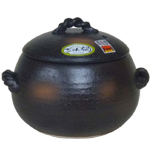 Misuzu kiln rice clay pot Made in Japan Banko ware Sango cooked