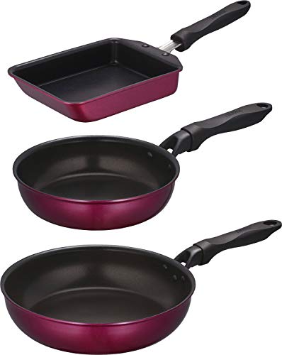 Planned product Thermos Durable Series Frying Pan KFF 3-piece set KFF-SET3-A R
