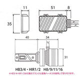 VALENTI Jewel LED Head Fog Valve ZX H8 H9 H16 H16 HB3 HB4 HIR2 6200K 10000LM LZX41-H8HB-62