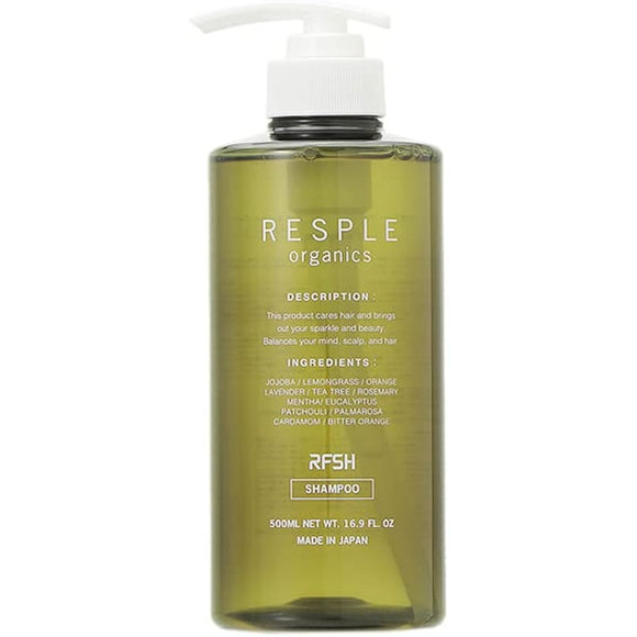 Strain RESPLEorganics Refresh Shampoo 500mL Shampoo