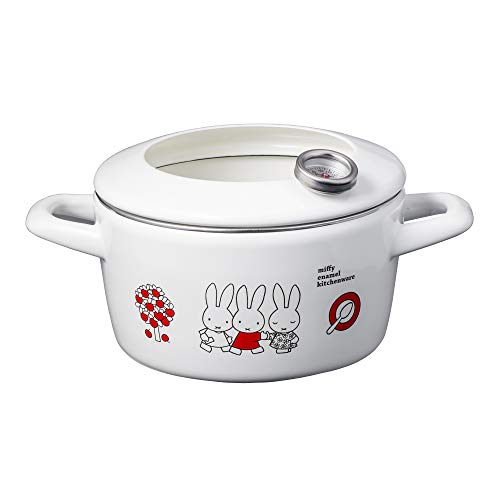 GoodPlus Hollow Tempura Pot Emile 16cm Miffy Strong against acid and alkali does not transfer IH all heat source compatible Hygiene Dick Bruna