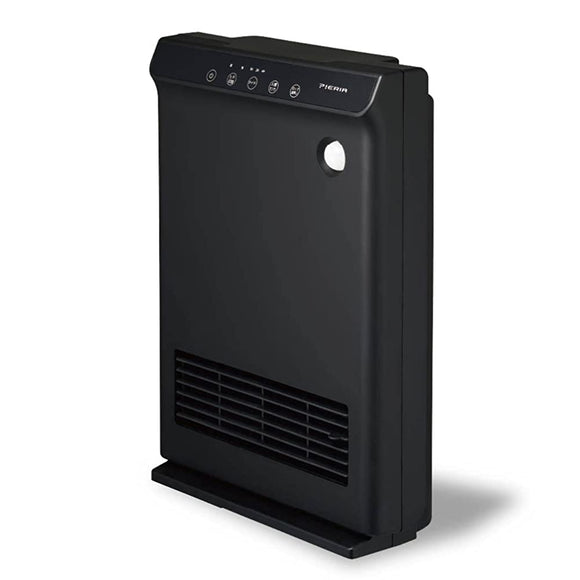 Doshisha Ceramic Heater, Large Air Flow, Motion Sensor, Microcomputer Type, Black, Pieria