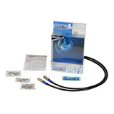Swage LINE STFB601 ZZR1100 Front Brake Hose Kit, Stainless Steel, Black Smoke Hose, C-Type (90-92)