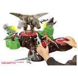 Takara Tomy Ania Jurassic World Kicking Out The Strongest T-Rex Animal Dinosaur Realistic Moving Figure Toy 3 Years Old and Up Toy Safety Standard Passed ST Mark Certified ANIA TAKARA TOMY