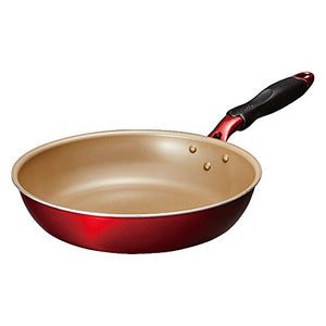 Evercook Frying Pan 28cm IH Compatible evercook Wine Red 2 Year Warranty Doshisha